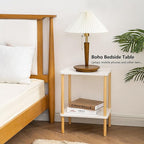 Apicizon 2 Tier End Table, Small Side Table - Image 4