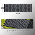 SAND MINE Waterproof Outdoor Rug, Plastic Reversible Rug, Modern Area Rug - Image 2
