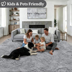 6x9 Area Rugs for Living Room Bedroom: Ultra Soft Fluffy Shag Rug Upgrade - Image 4