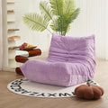 N&V Mid Century Armless Floor Sofa, Soft Premium Corduroy by NV
