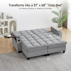 70.9'' Double Chaise Lounge - Image 3