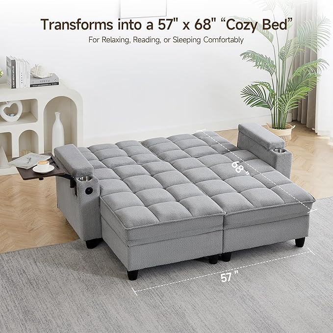 70.9'' Double Chaise Lounge - Image 3