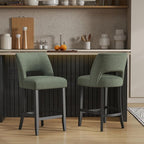 VKNOW Bar Stools Set of 2, Modern Counter Stools by VKNOW