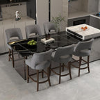 VKNOW Bar Stools Set of 2, Modern Counter Stools - Image 4