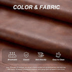 Hobestluk Giant Bean Bag Chair Lazy Floor Sofa, Memory Foam Fireside Sofa - Image 6