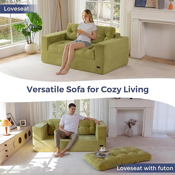 MAXYOYO 63" Loveseat Sofa Couch - Image 3