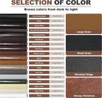 KING MOUNTAIN Leather Repair Patch, 2 Packs 9 x 11 Inches self Adhesive Leather - Image 7