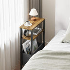 Narrow Side Table, Slim End Table - Image 5