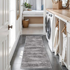 YOUFORTONG Kitchen Runner Rug 2x5: Indoor Washable Non Slip Hallway Bedroom - Image 3