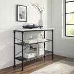 Crosley Furniture Madeleine Sofa Console Table - Image 6
