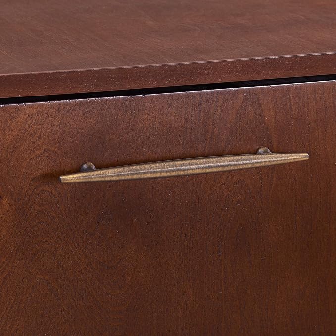 SEI FURNITURE Larson Corner Storage Bar Cabinet - Image 10