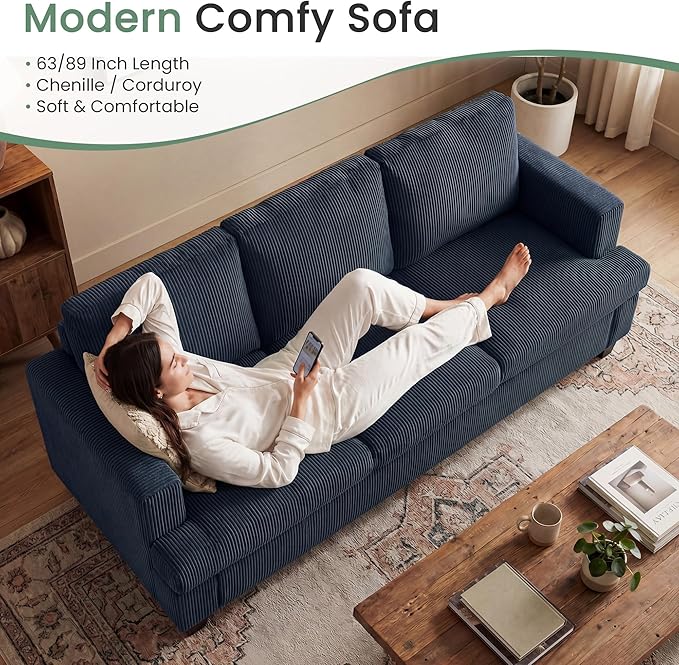 YOUDENOVA Sofa, Modern Comfy Couches - Image 5