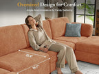 109'' Oversized Modular Sectional Sofa - Image 6