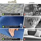 ovios 7 Pieces Patio Furniture Set, Outdoor Wicker Sectional Sofa - Image 9
