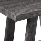 Roundhill Furniture Athens Contemporary Wood Shelf Side Table - Image 5