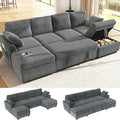 Ihanherry 6-Seater Large Sectional Sofa Bed by iHanHerry