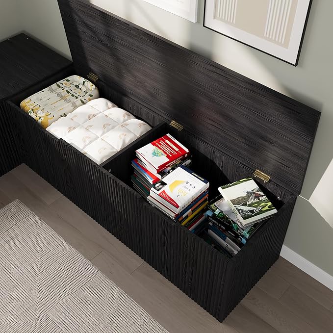 Bobve L-Shape Storage Bench - Image 7