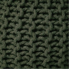 REDEARTH Round Hand Knitted Pouf - Image 7
