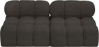 Meridian Furniture 611Brown-S68B Ames Collection Modern | Contemporary Modular - Image 5