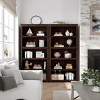 GarveeHome 5 Tier Farmhouse Bookcase, 67.4" Tall Book Shelf - Image 3