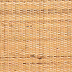 Bali & pari Curacao Modern Bohemian Light Honey Rattan 2-Drawer Bookcase - Image 9