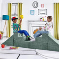 Yourigami Kids and Toddler Play Gym, Playroom Couch Set, Durable Modular Design by Yourigami