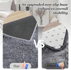 Fluffy 4x6 Area Rugs for Living Room Bedroom: Ultra Soft Shag Rug Non-Slip - Image 6