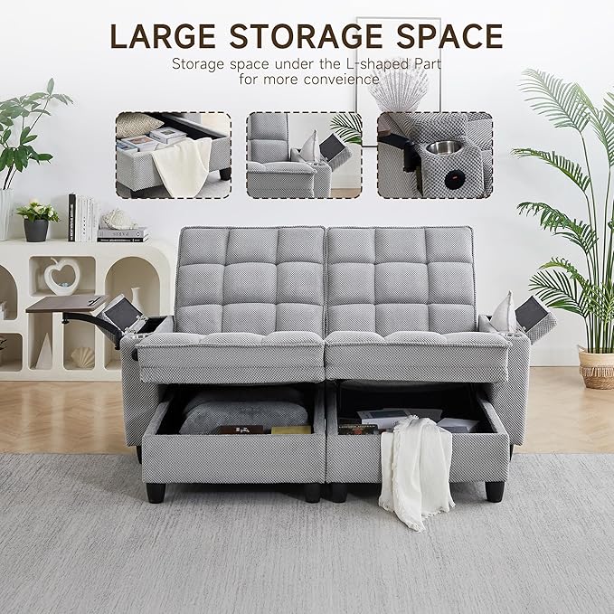 70.9'' Double Chaise Lounge - Image 4