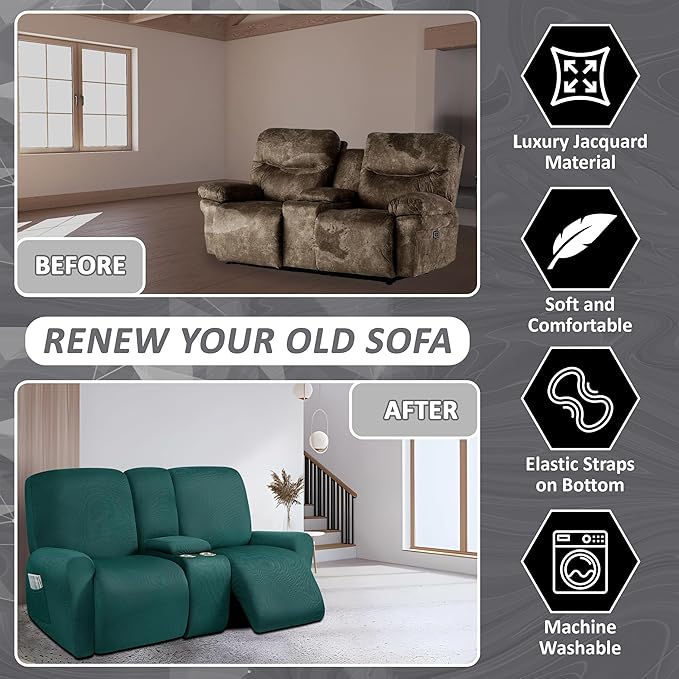 ULTICOR Reclining Love Seat - Image 4