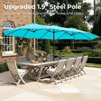 SUPERJARE 15FT Outdoor Patio Umbrella - Image 2