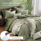 Monbix Oversized Queen Comforter Set - Image 3