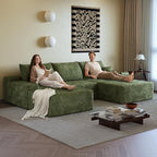 108" Sectional Couches for Living Room Cloud Couch Sofa - Image 6