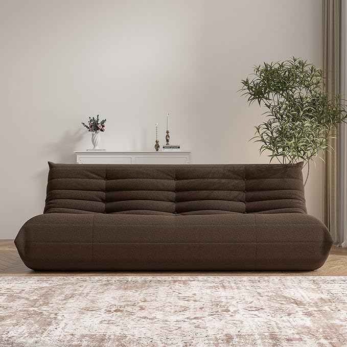 YVDNHP Big Bean Bag Chairs for Adults, 3 Seater Large Bean Bag Chair Sofa - Image 5