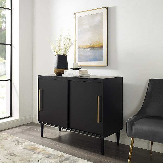 Crosley Furniture Everett Media Console and Record Player Stand - Image 9