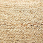 · REDEARTH · Jute Circular Pouf Ottoman - Image 6