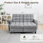 70.9'' Double Chaise Lounge - Image 2