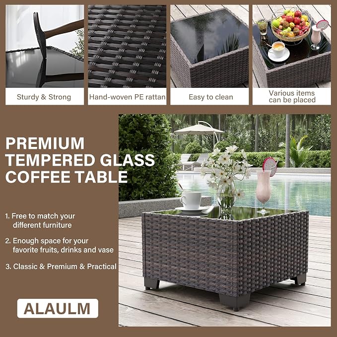 ALAULM Patio Furniture Set - Image 3