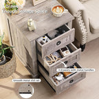Joaxswe 18" Farmhouse Night Stand - Image 4