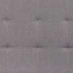 Flash Furniture Bedford Tufted Upholstered Full Size Headboard in Light Gray - Image 10