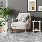 TUTOTAK Small Side Table, Narrow End Table, Skinny Sofa Table, Slim Nightstand - Image 7