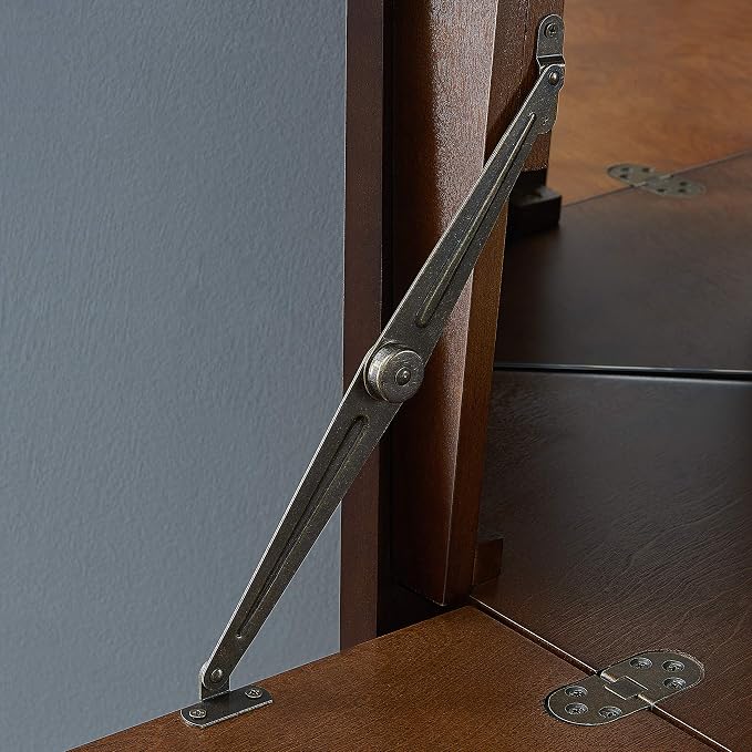 SEI FURNITURE Larson Corner Storage Bar Cabinet - Image 14