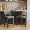 VKNOW Bar Stools Set of 2, Modern Counter Stools by VKNOW