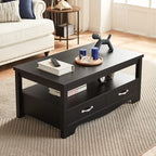 LINSY HOME Farmhouse Coffee Table - Image 8