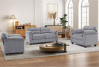 HAOMARKETS Corduroy Sofa Set, Upholstered Armchair Set of 2 and Loveseat - Image 6