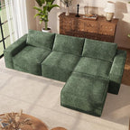Vesgantti 143.7" Oversized Boneless Couch, Modern 7 Seater Modular Sectional - Image 3