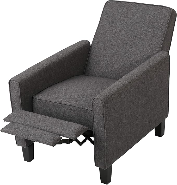 Christopher Knight Home Emmie Fabric Recliner, Dark Brown - Image 4
