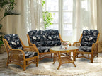 Malibu Lounge Living Accent Armchair Natural Rattan Wicker Handmade Design - Image 6