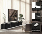 Metal Low Board Storage Cabinet - Image 5