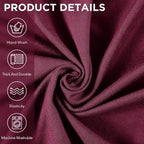 Peryiter 3 Pcs Couch and Loveseat Covers Set Sofa Cover - Image 4