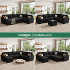 HONBAY Modular Sectional Sleeper Sofa - Image 6